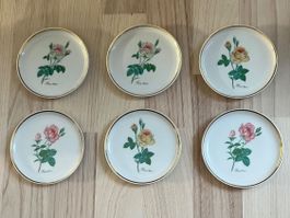 PORZELLAN-UNTERSETZER / „Kaiser Porzellan“ / 6-teiliges Set