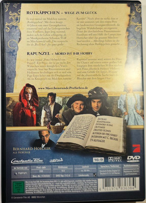 Alle DVDs: DVD DIE MÄRCHENSTUNDE - VOLUME 1 – Gebraucht aus Wisen von gigisna 2