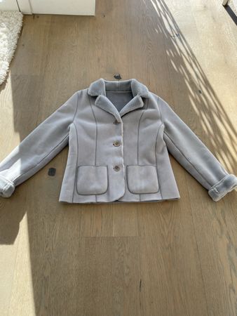 Winterjacke Wildlederimitat oder Wildleder Gr. M