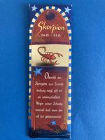 10 Wunderkerzen "Skorpion" Sternzeichen, neu, OVP, Deko