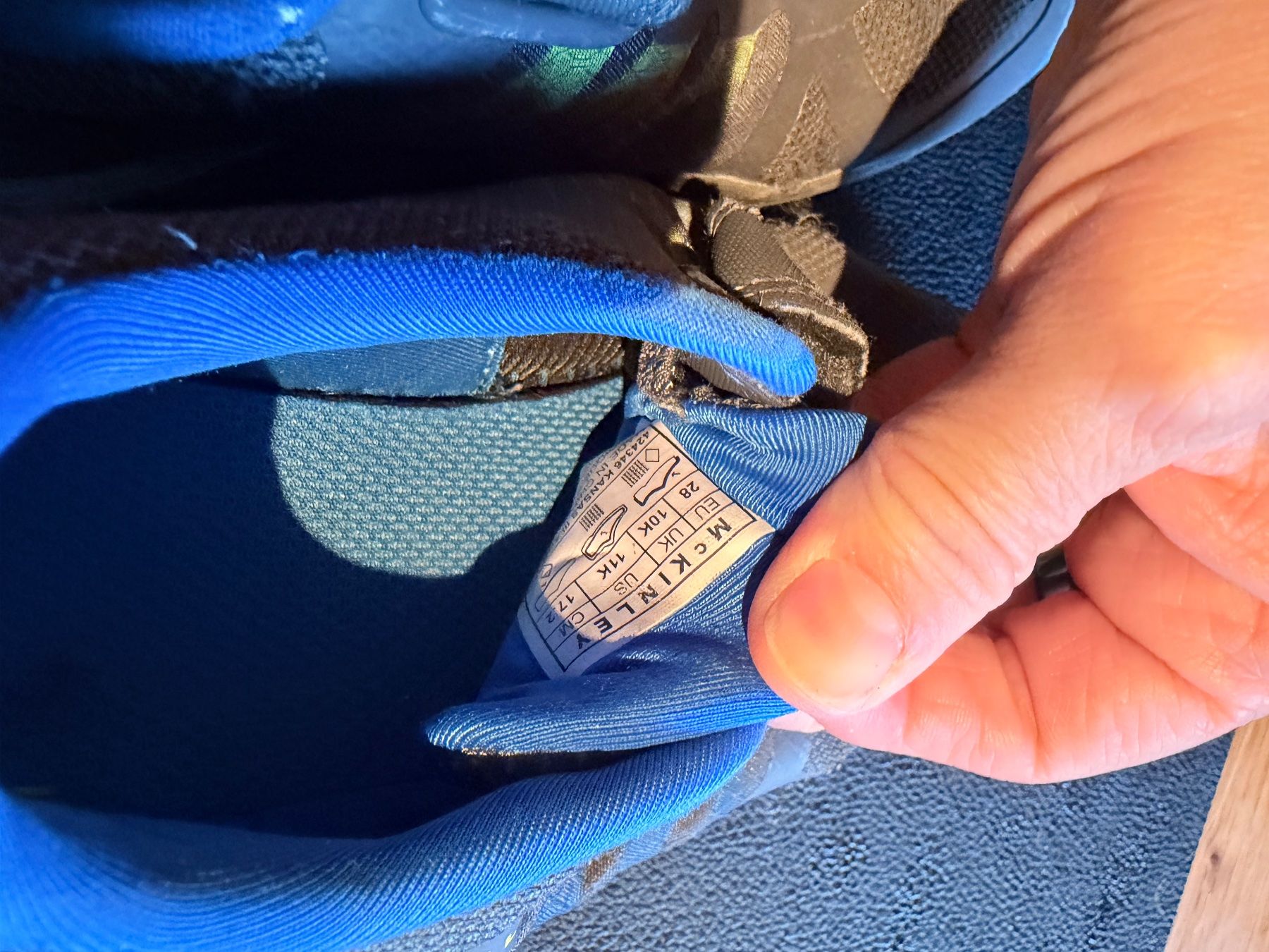 Mckinley Scarpe per ragazzi: MC Kinley Turnschuh - Gr 28 – Usato da Flumserberg Bergh venduto da tamaramullis 3