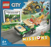 LEGO CITY MISSIONS 60353 MISSIONI DI SALVATAGGIO ANIMALE