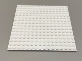 LEGO 16x16 Platte weiss NEU