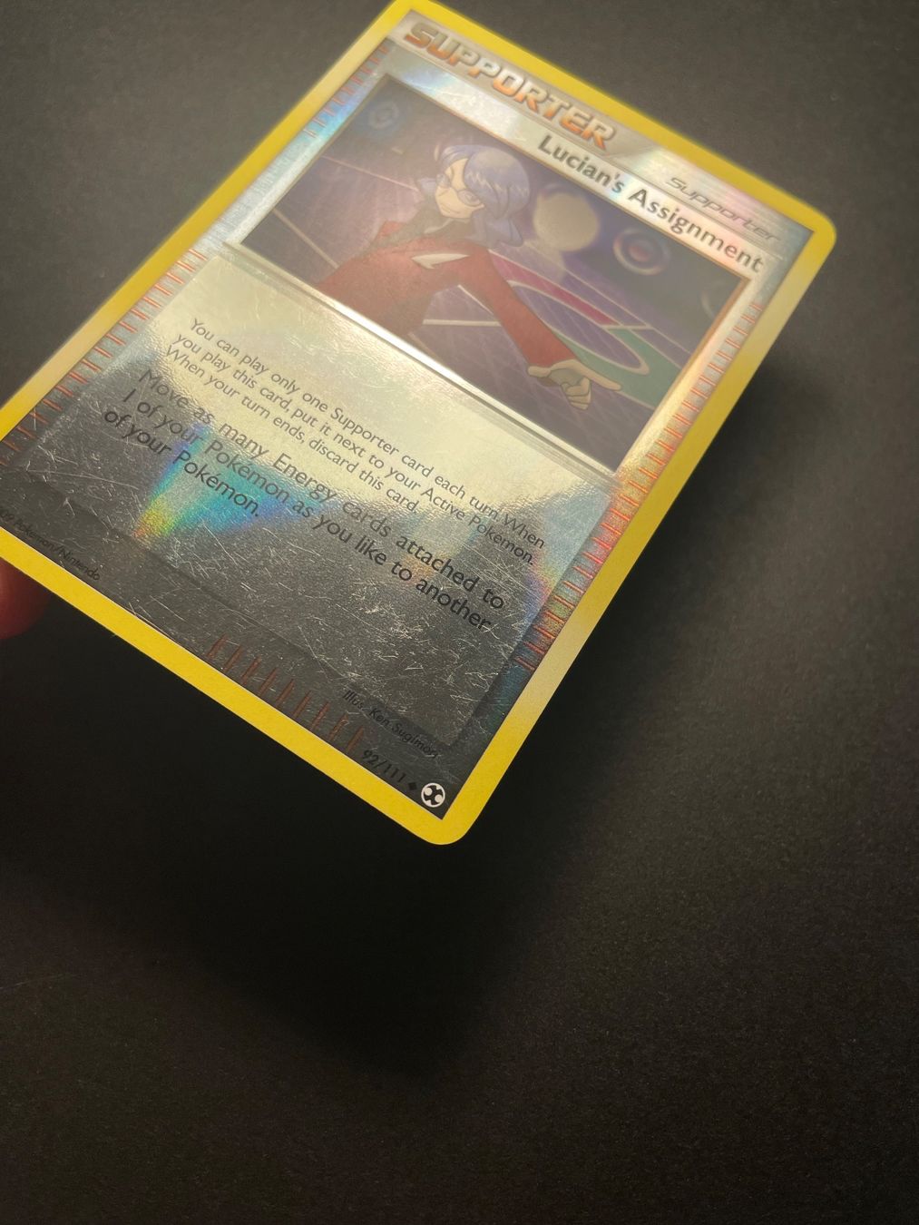 Pokémon Carte collezionabili: LUCIAN'S ASSIGNMENT 92/111 RISING RIVALs Reverse Holo – Usato da Zürich venduto da pokemon_cards 1