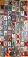 Serialized cards catalogue Topps Star Wars Chrome Galaxy +