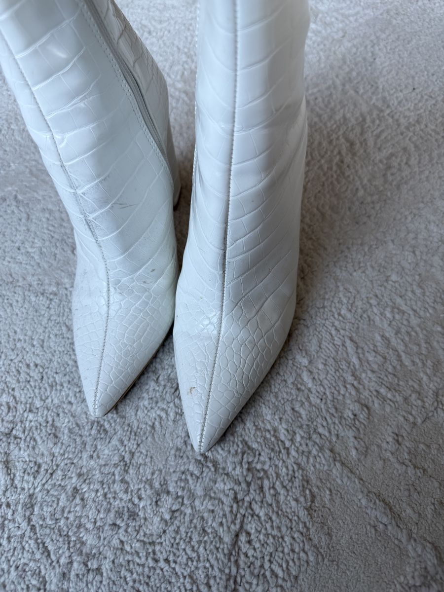 Scarpe da donna: White Ankle Boots, Size 36 – Usato da Dübendorf venduto da ilianalou 5