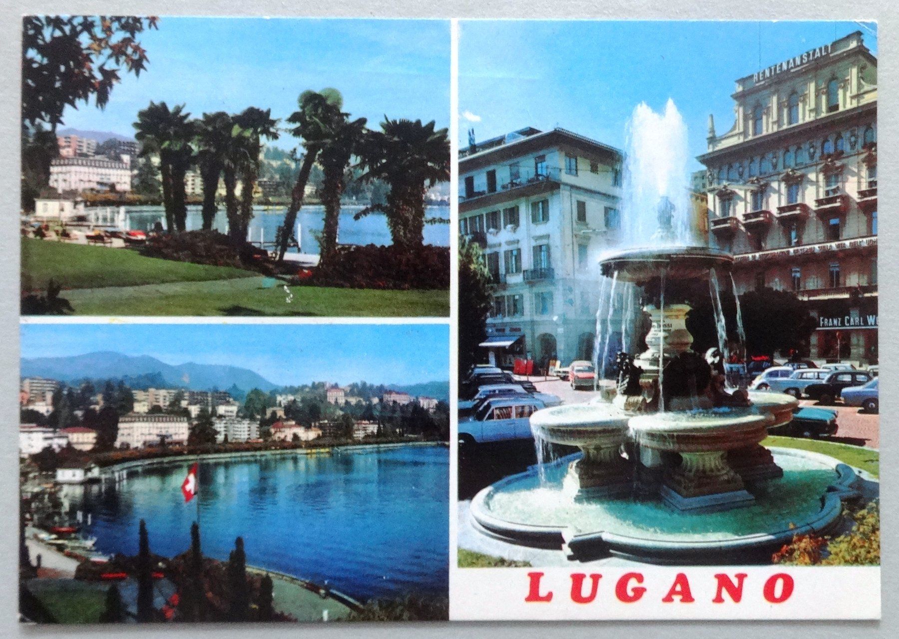 Cartoline postali: Lugano – Usato da Fétigny venduto da Billy2miny