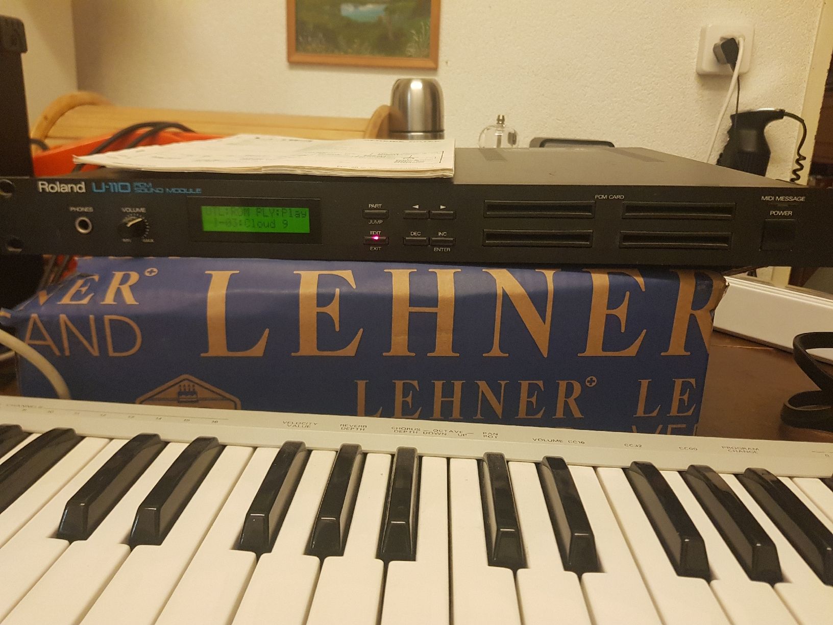 Roland Musikinstrumente: Roland U-110 Soundmodul – Gebraucht aus Degersheim von