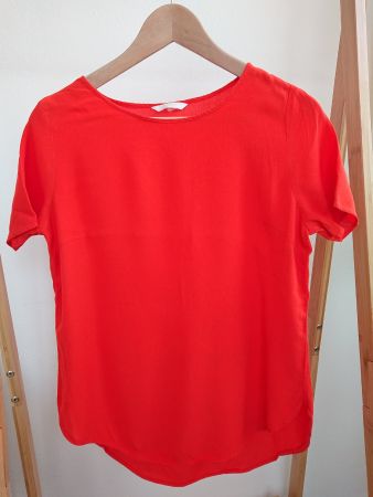 Damen Shirtbluse von H&M Gr. S Rot
