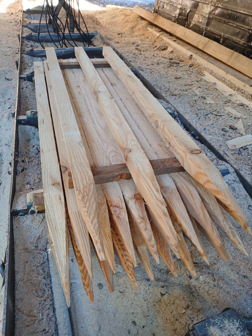 Recinzioni: Lärche Pfähle – Nuovo e nell'imballaggio originale da Willisau venduto da Holz1988