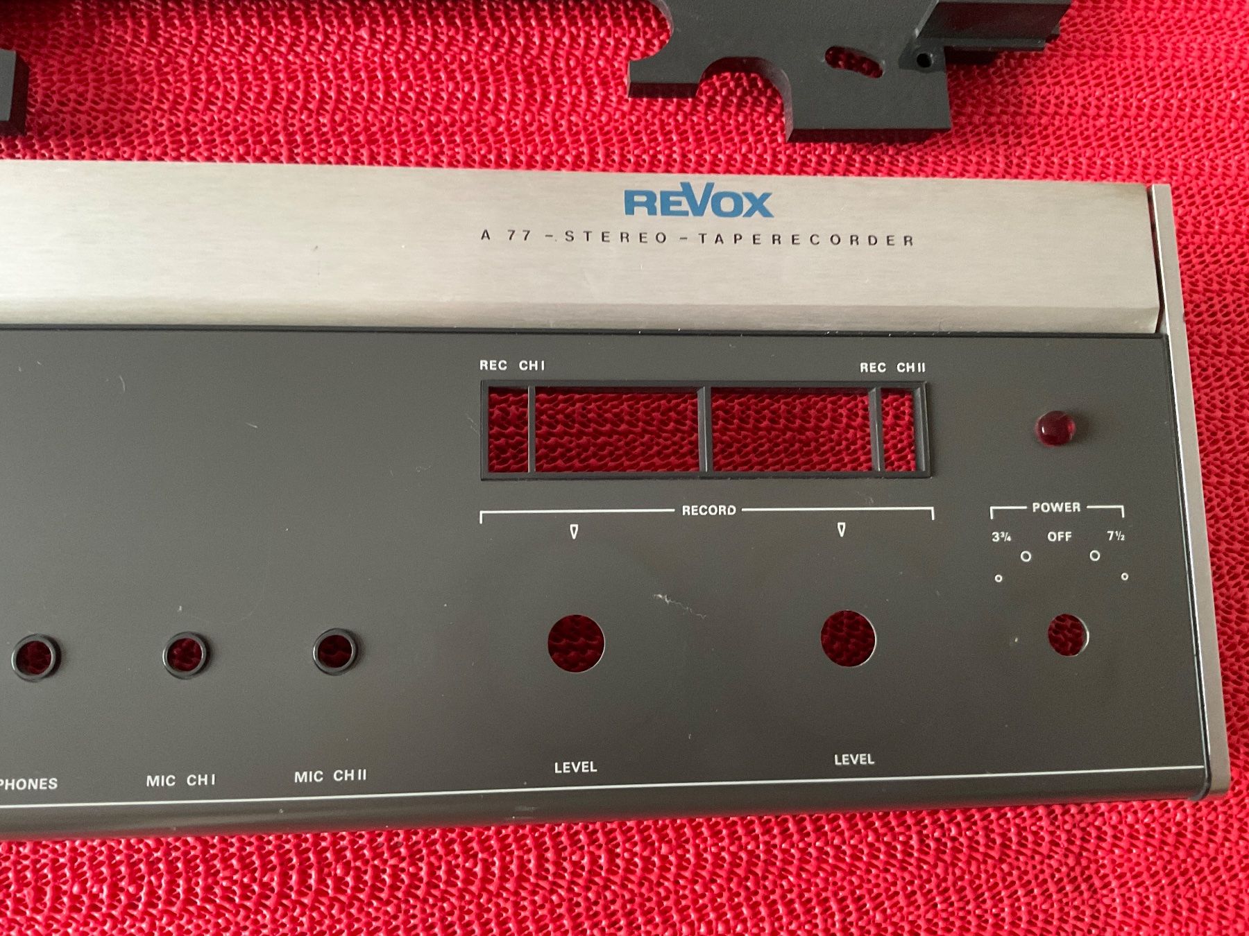 Revox Apparecchi a nastro: ReVox A 77 Front – Usato da Langenthal venduto da Kotade 2