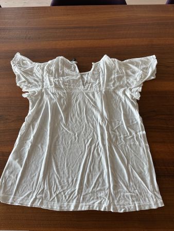 VERO MODA Bluse, weiss, Gr. XS, Viskose - neuwertig