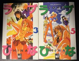 Manga Love Hina - Ken Akamatsu, Band 3 & 5 Deutsch