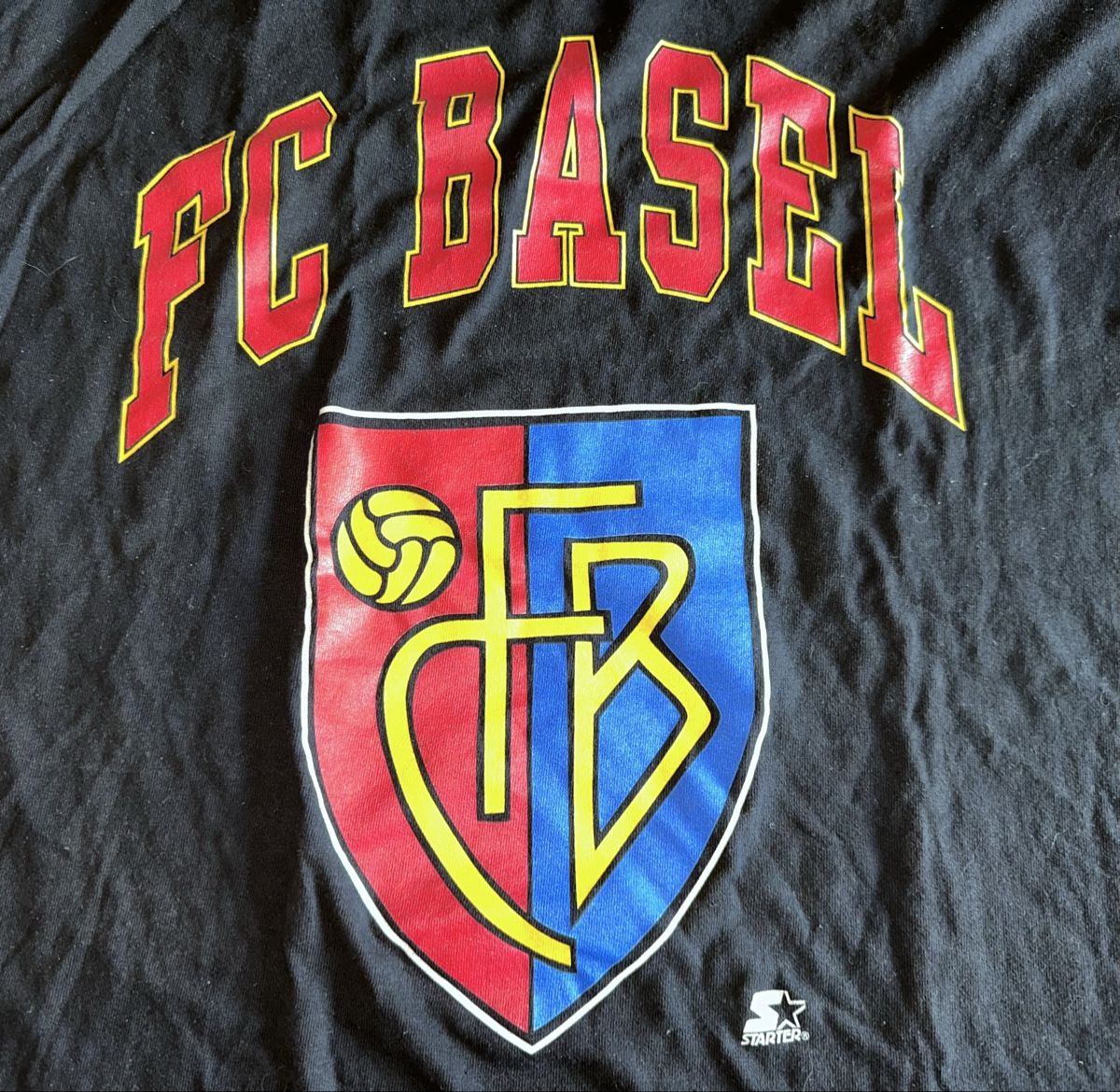 FC Basel T-Shirts: FC Basel Starter Shirt / Vintage Grösse XL – Gebraucht aus Grellingen von Faebu7