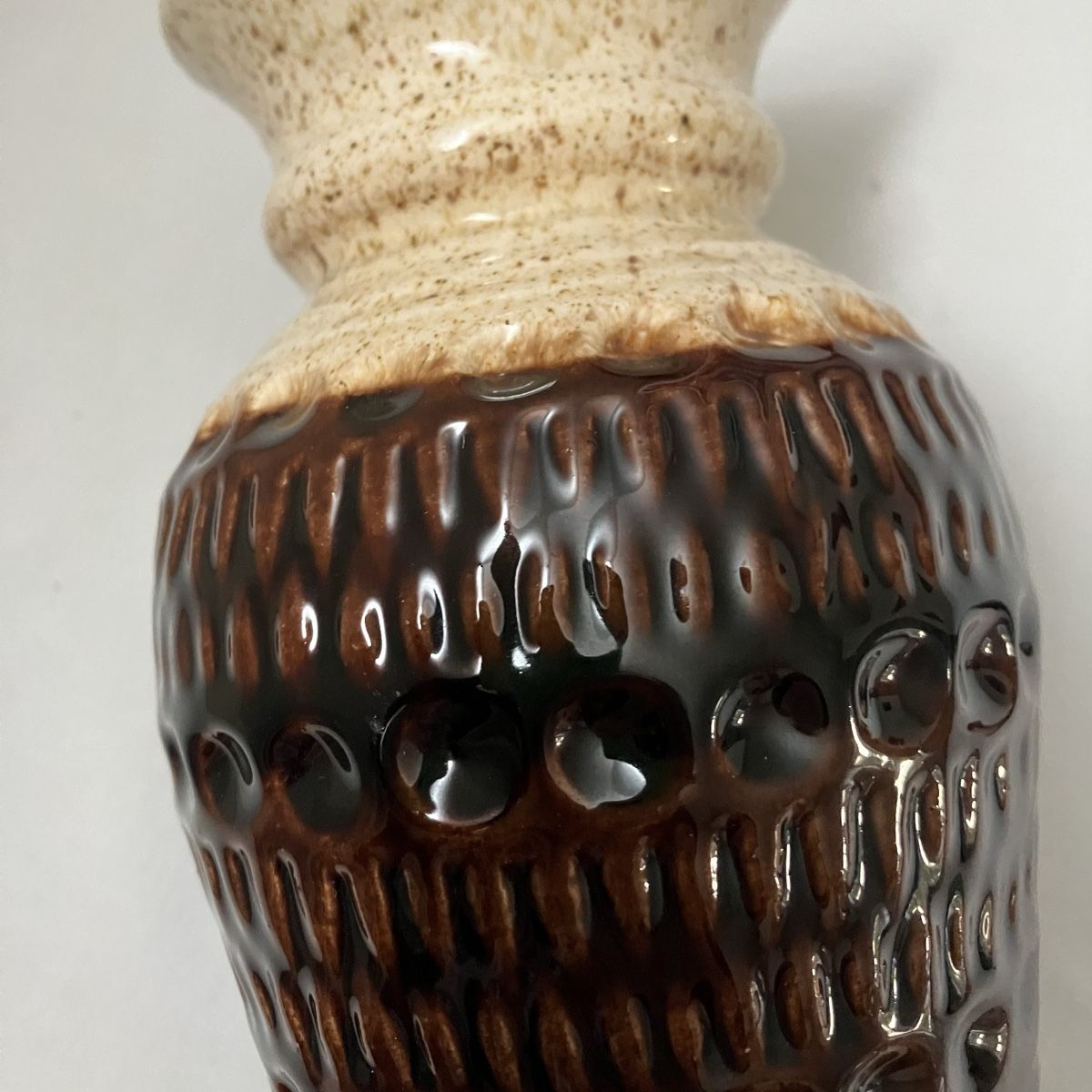 Vasi & Recipienti: Vase Bay Keramik marron Fat Lava – Usato da Lausanne venduto da Machins.trucs 4