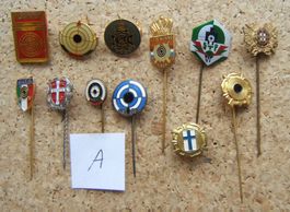 LOT SCHÜTZENPINS / ANSTECKNADEL (A)