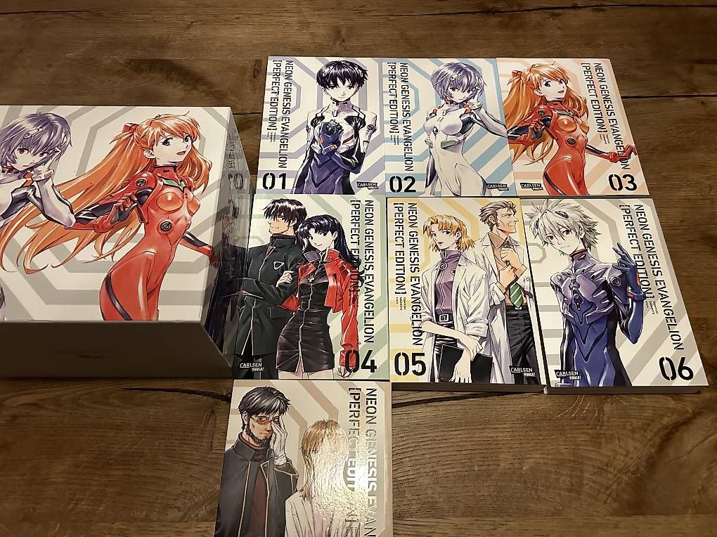 Fumetti: Neon Genesis Evangelion  Vol. 1/7 + Box – Usato da Obergösgen venduto da mad_56fp