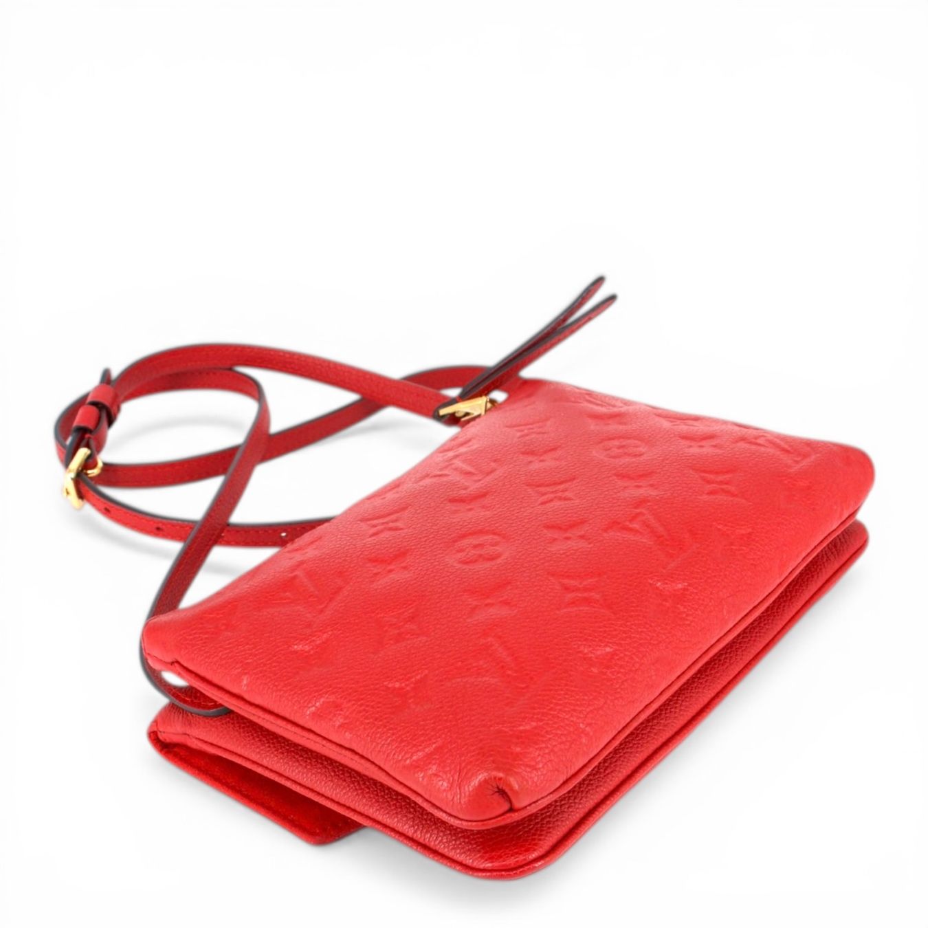 Louis Vuitton Borse da donna: Louis Vuitton Twice empreinte rot – Usato da Binningen venduto da Designerlabels 9