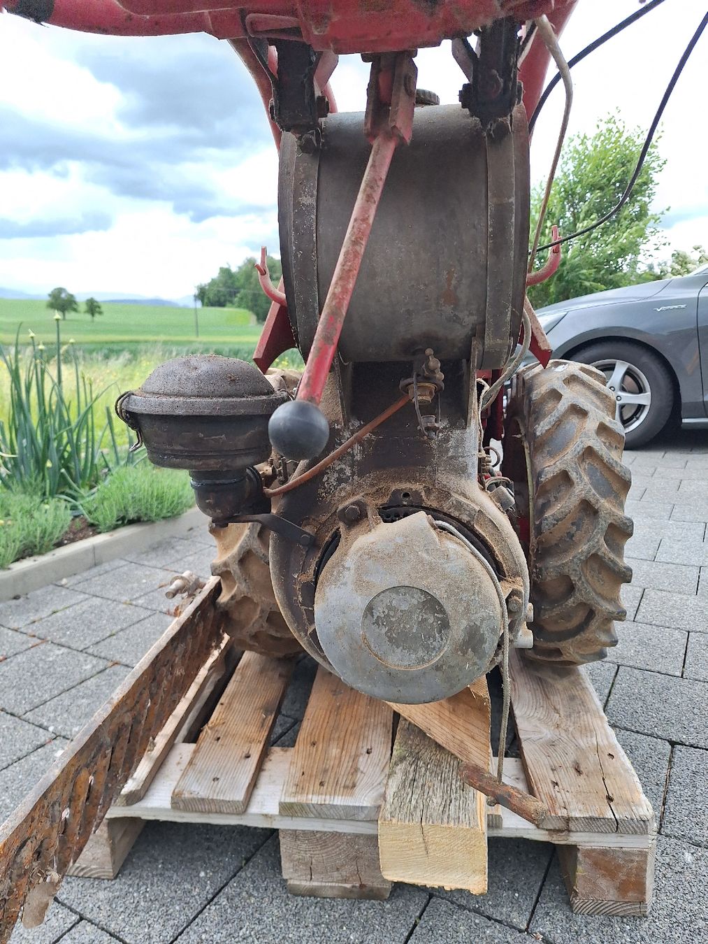 Aebi Trattori: Aebi AM40 Motormäher Rasenmäher Einachser – Difettoso da Auw venduto da Zuendapp1952 4
