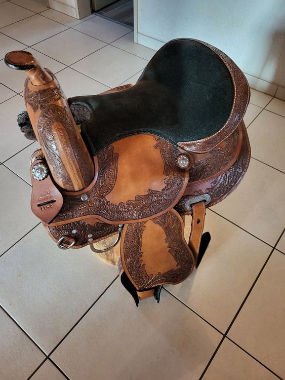 Sattel, Pferdesattel, Cowboy Sattel, Westernsattel Echtleder Kaufen