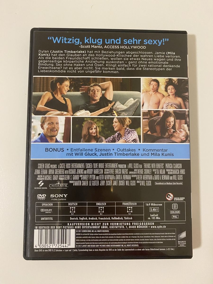 Alle DVDs: DVD Freunde mit gewissen Vorzügen – Gebraucht aus Oensingen von mig_99db 2