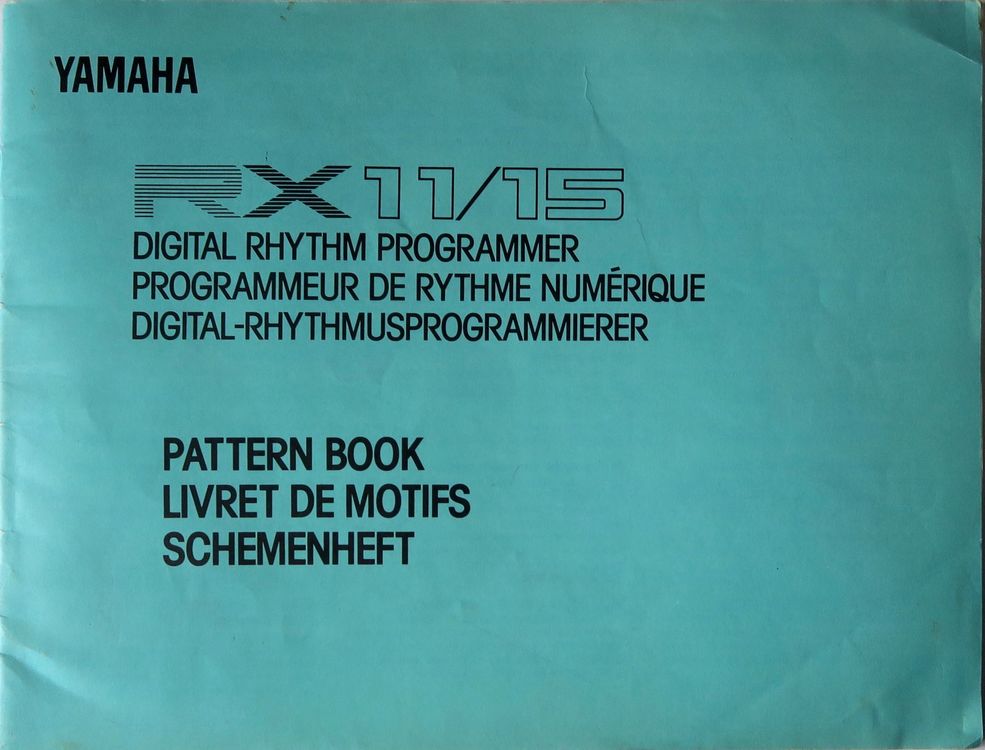 Drum Machine Vintage RX15 Yamaha (Gebraucht) in Croix-de-Rozon für CHF ...