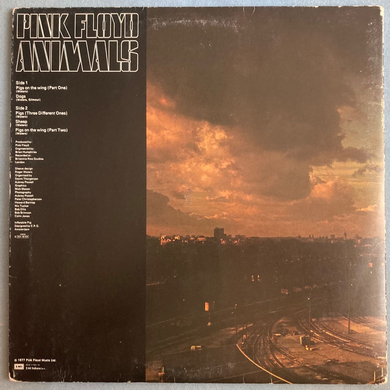 Schallplatten: PINK FLOYD - ANIMALS – Gebraucht aus Poliez-Pittet von Newtown-Records 1