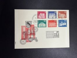 BEA Bern 1969 Sonderstempel auf Sonderbrief