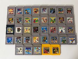 🔥Nintendo Gameboy 37 alle 100% Orginal Spiele  ab 1.- 🔥