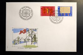 1982 FDC Europamarken