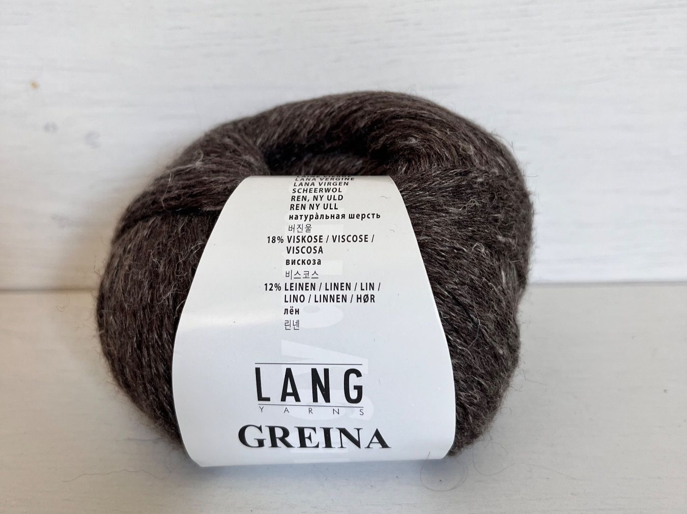 Lana: 1 Knäuel Greina Lang yarns – Nuovo (secondo la descrizione) da Büsserach venduto da bor_s88m