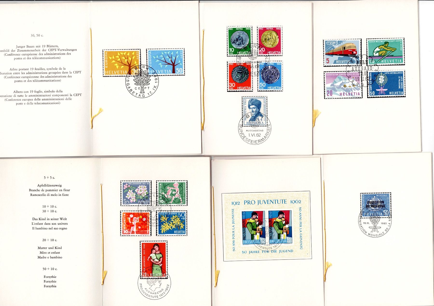 Alle Briefmarken: schweiz – Gebraucht aus Koblenz von Markenhimmel