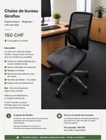 Chaise de bureau Giroflex
