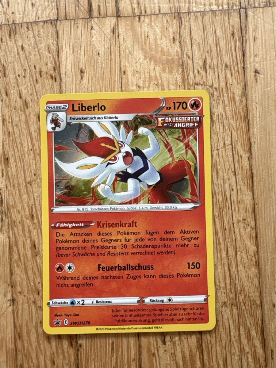 Pokémon Carte collezionabili: Liberlo Promokarte – Nuovo (secondo la descrizione) da Oberwil BL venduto da Ragnar89