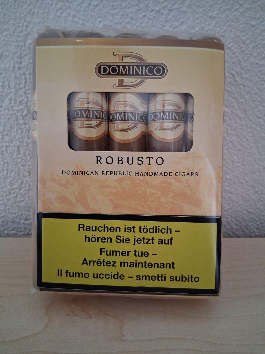 Villiger Zigarren: Dominico Robusto 1 x 10 – Neu und originalverpackt aus Bonaduz von Motz 2