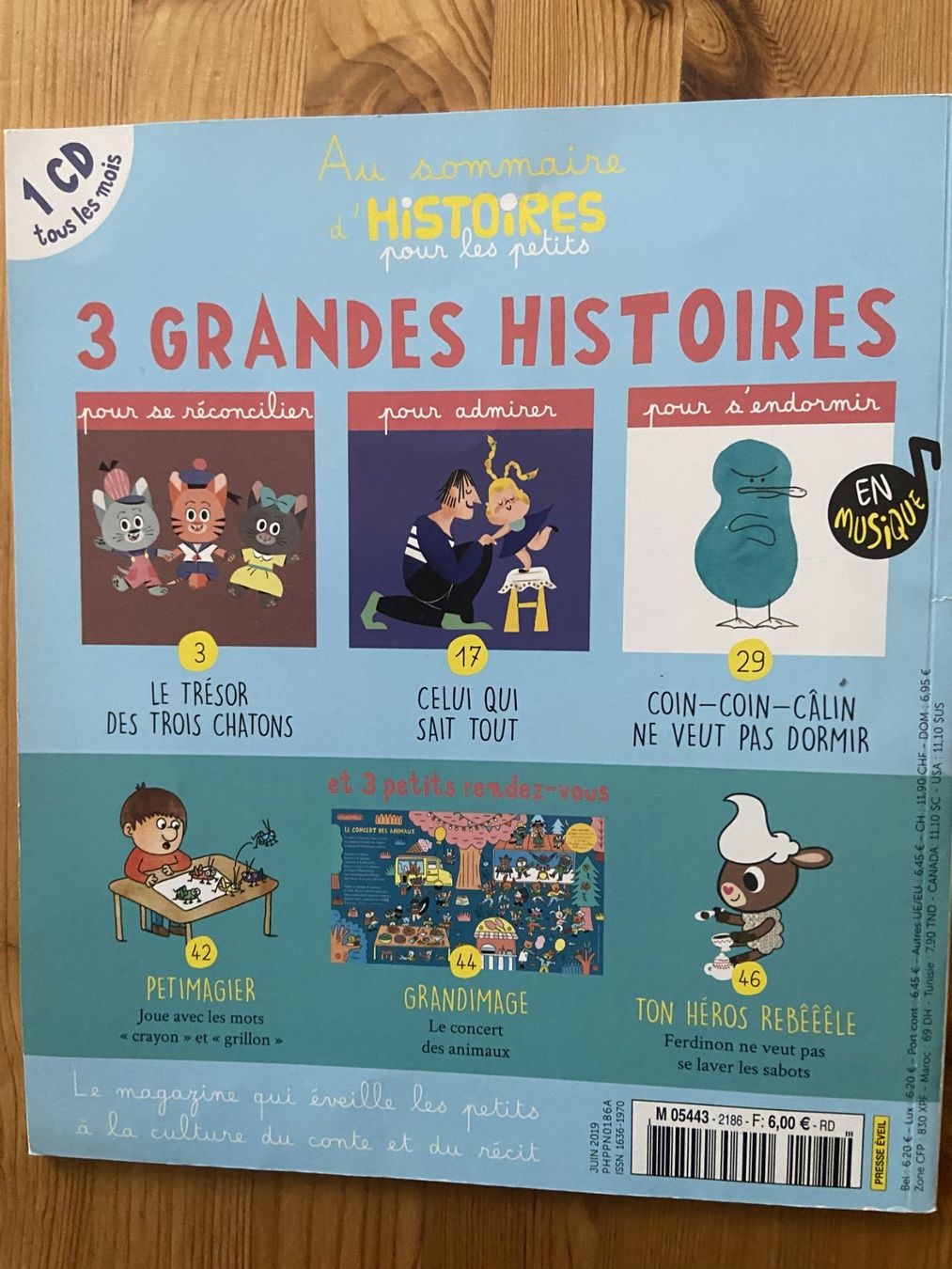 Libri: Histoires pour les petits 3 grands récits ,  2-6 ans – Usato da Neuchâtel venduto da marevecor 1