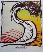 Pierre ALECHINSKY (* 1927), Farbgraphik, 1981 (38 x 28 cm)