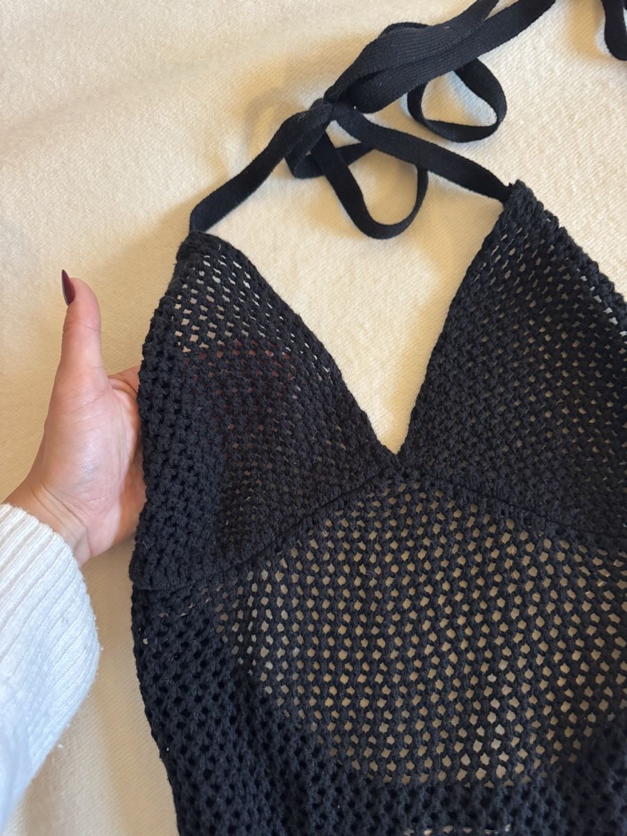 Vestiti: Black crochet maxi dress – Nuovo (secondo la descrizione) da Aigle venduto da 029_mbn 2
