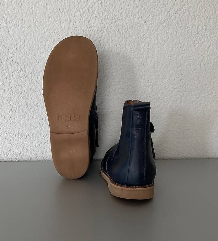Scarpe per ragazzi: froddo Leder Stiefeletten Gr. 34 blau – Usato da Arlesheim venduto da Livifee 3