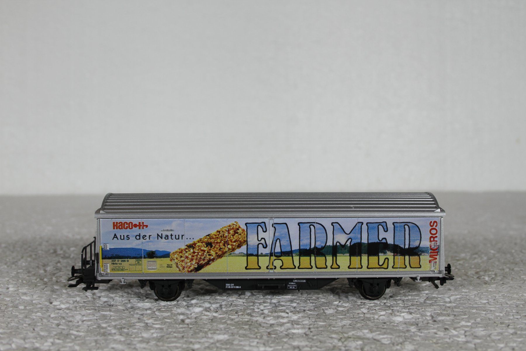 Märklin Modellini di ferrovie: Märklin 475 SBB Farmer Migros – Usato da Triesen venduto da cor_62ts