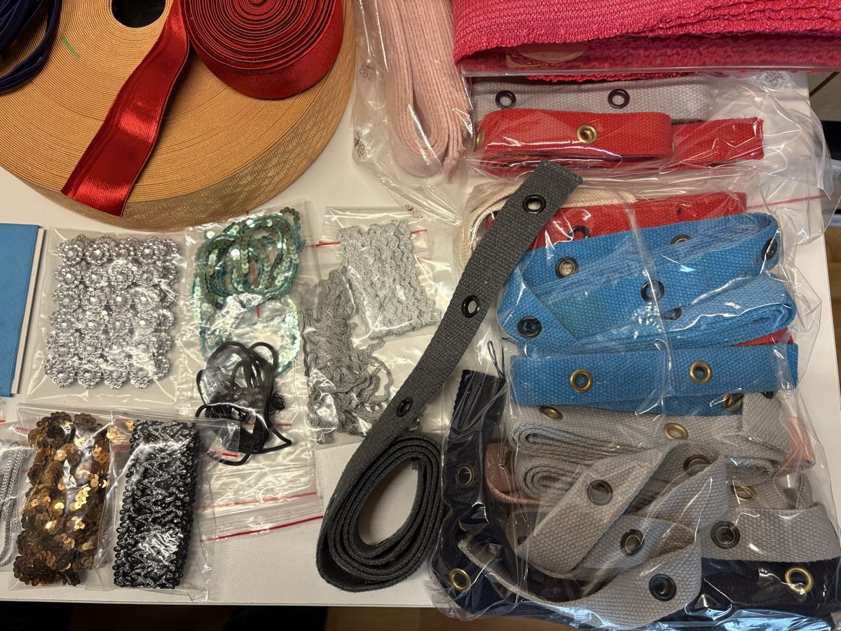Kit bricolage: Riesen Textilband Bastel Lot – Usato da Rümlang venduto da euqinom16 5