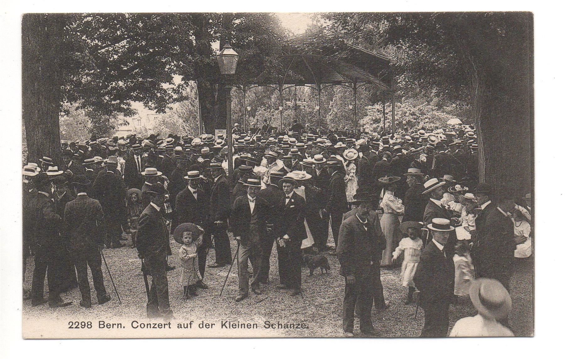Cartoline postali: BERN Conzert auf der Kleinen Schanze – Usato da Jona venduto da philajona