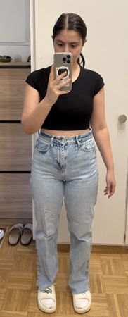 Jean taille haute
