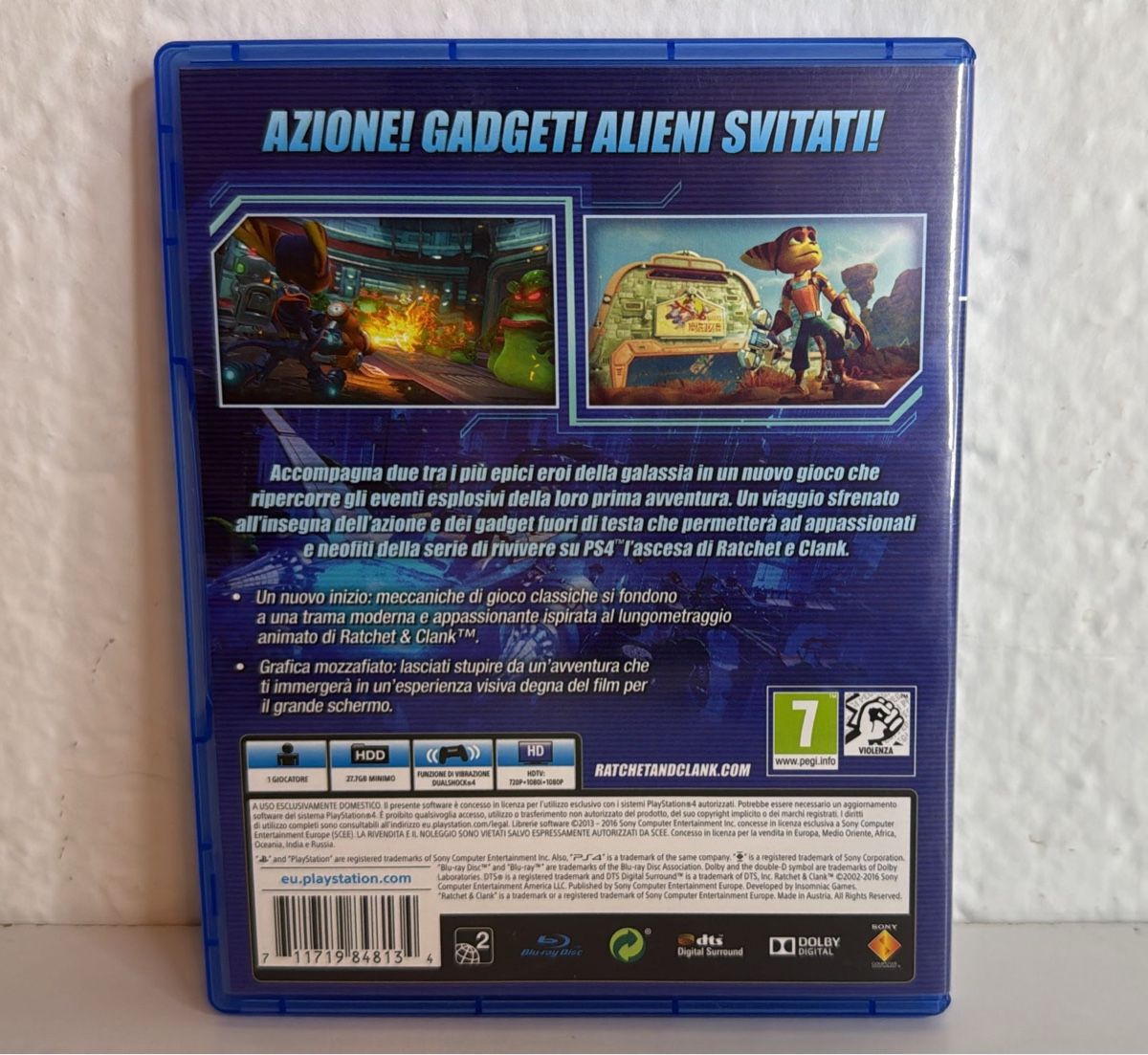 Sony Spiele: Ratchet & Clank for PS4/PS5 - Action-Packed Adventure Game! – Gebraucht aus Ehrendingen von bubulence 1