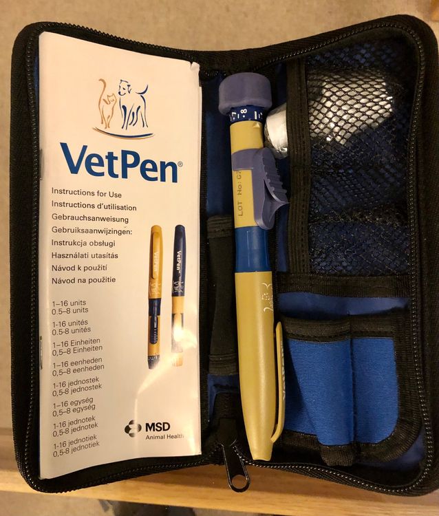 Insulin Injektionsgerät für Hunde oder Katzen VetPen Kaufen auf Ricardo