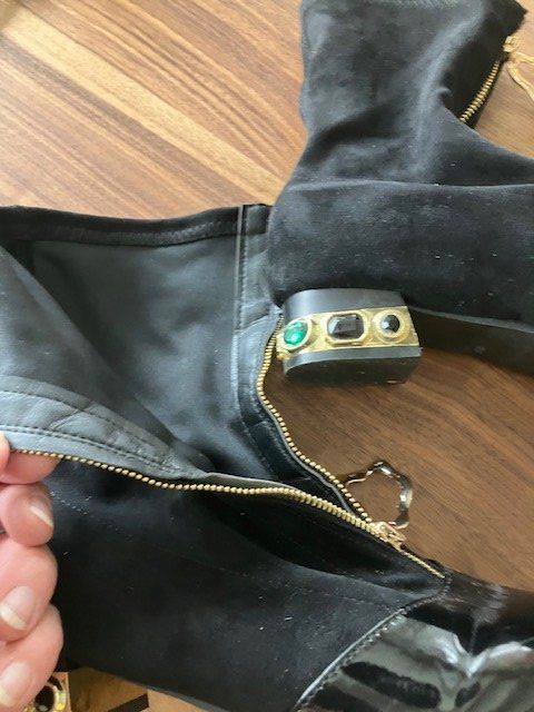 Scarpe da donna: stieflette gr. 41 mit strass-steinen bei absatz – Usato da Schwarzenberg LU venduto da kindler007 8