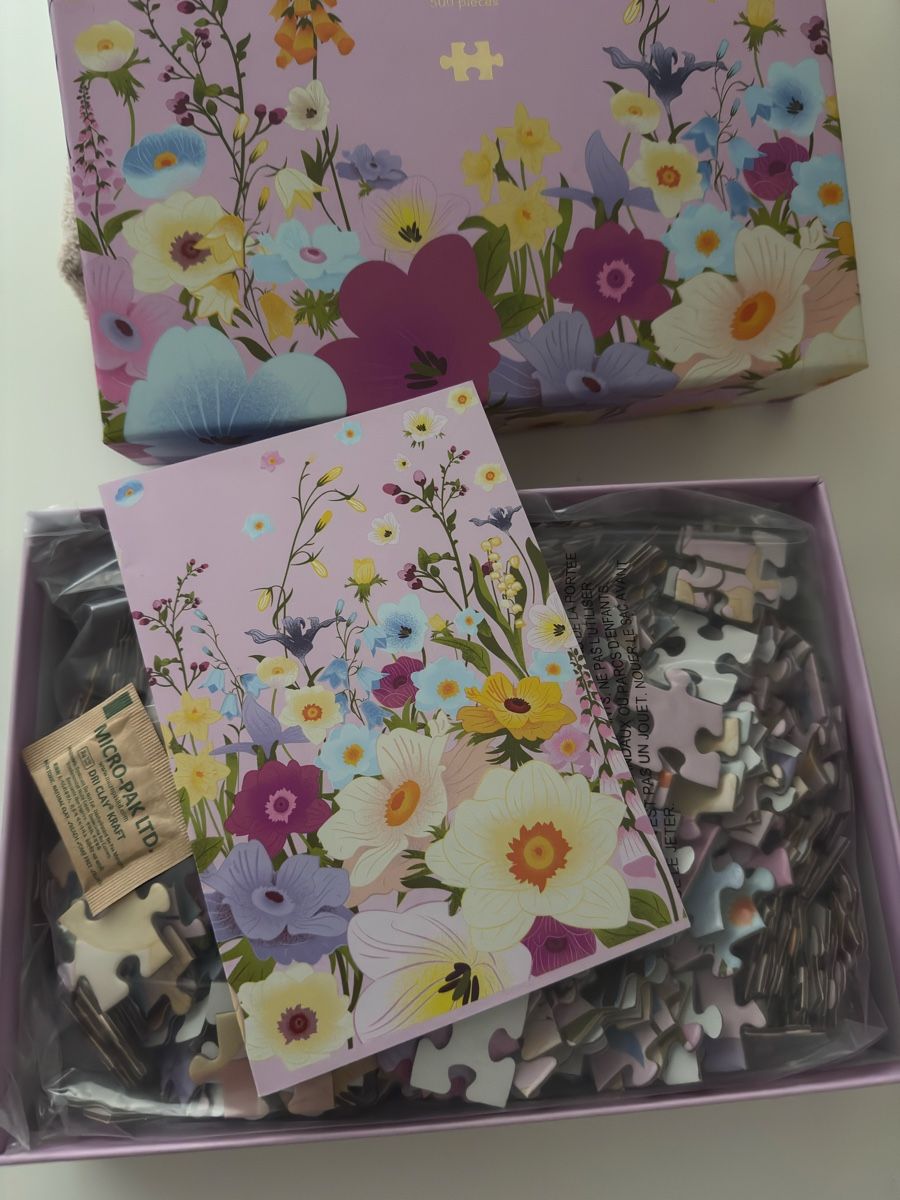 Puzzle: Blumenpuzzle | NEU! – Nuovo e nell'imballaggio originale da Sins venduto da sum_lv6d