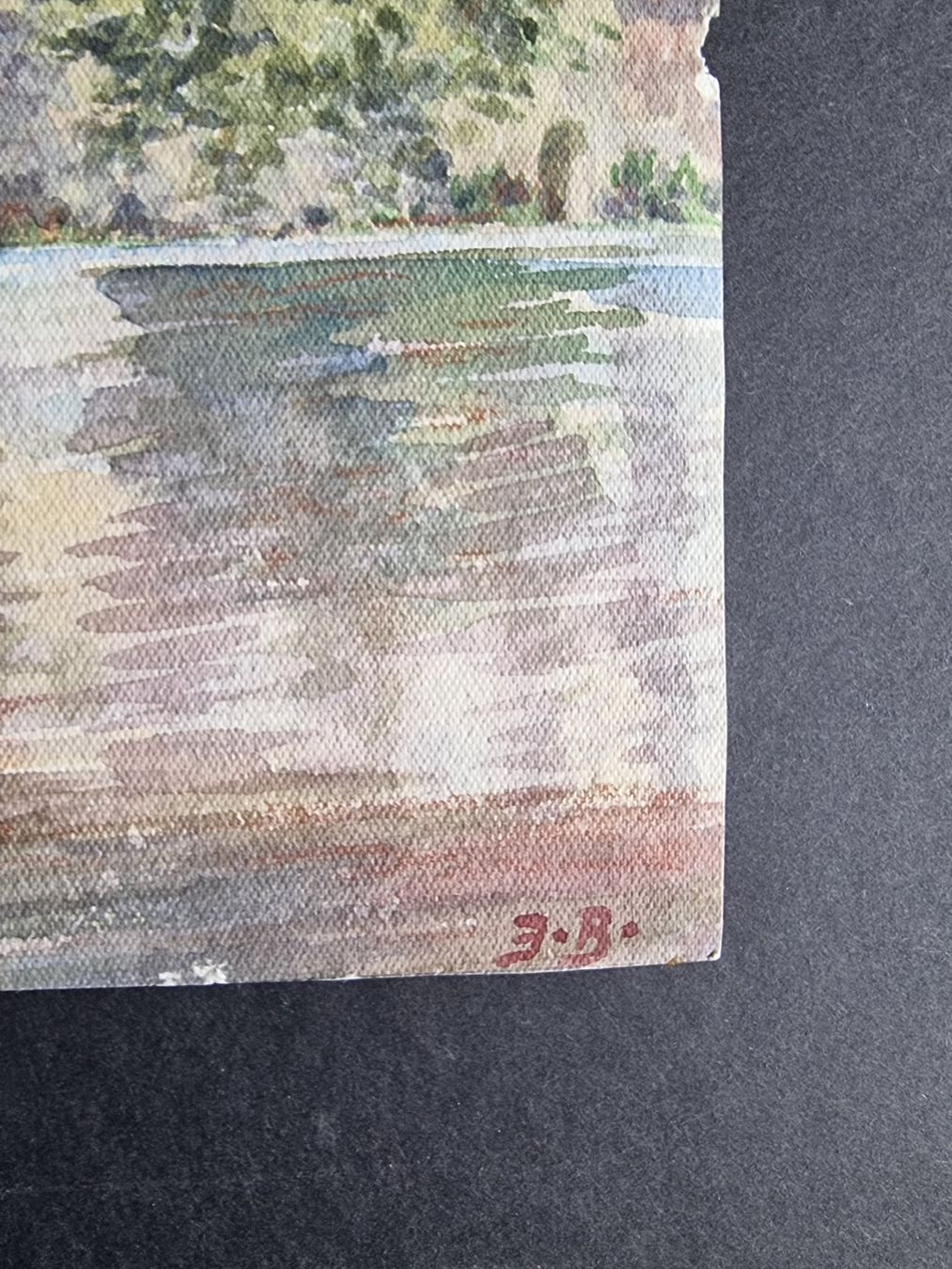 Dipinti: Aquarell monogrammiert Grösse 31x23cm – Usato da Gersau venduto da grafik-kunst 3