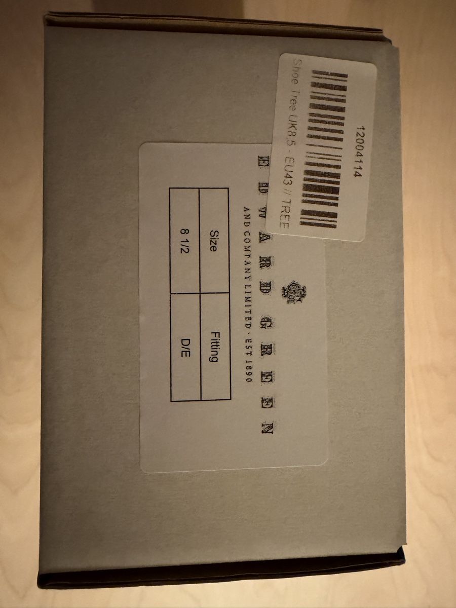 Herrenschuhe: Edward Green Shoetree 8.5 Schuhspanner – Neu und originalverpackt aus Richterswil von Auric87 5