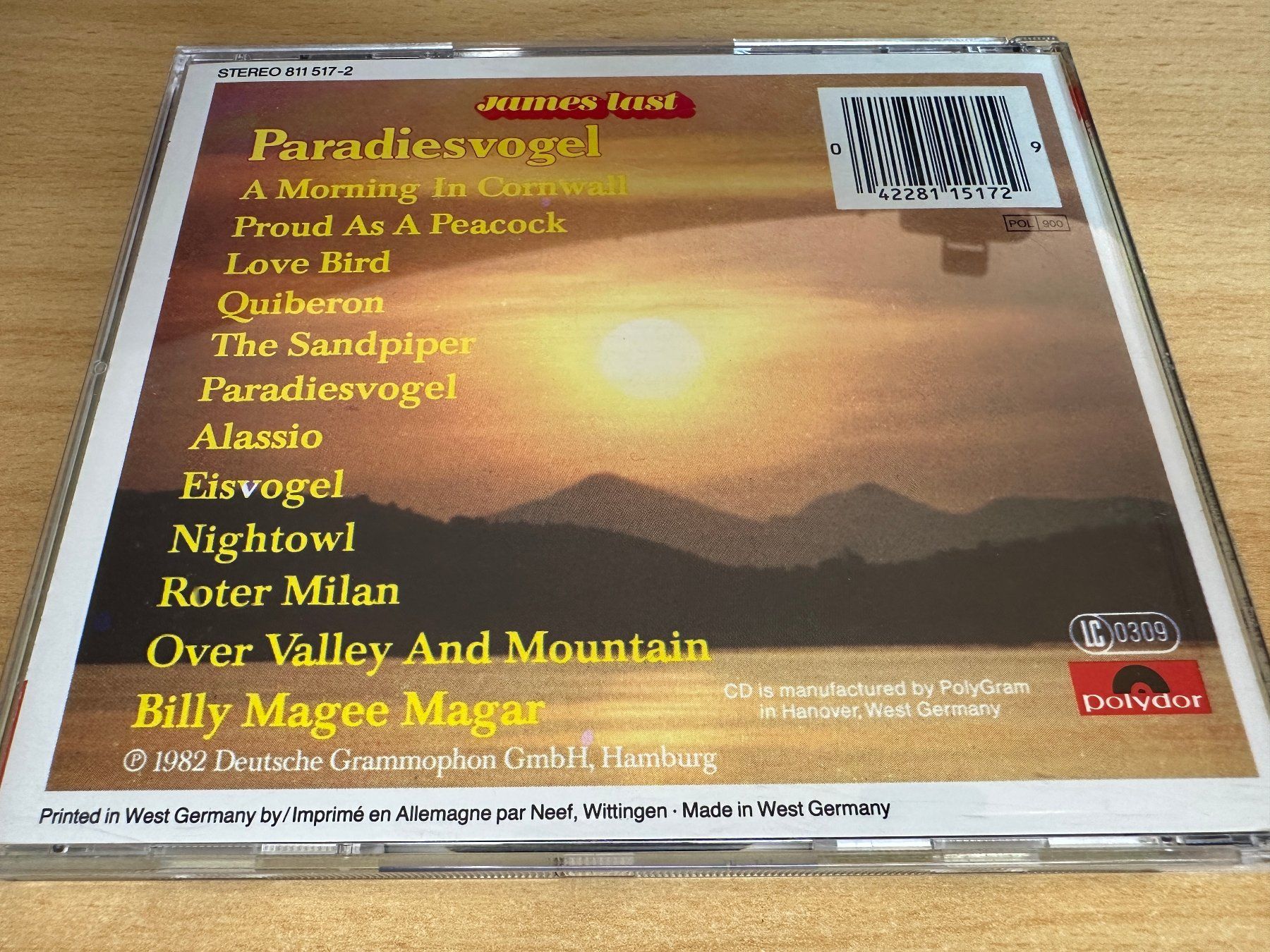 CD: James Last – Paradiesvogel – Usato da Rikon im Tösstal venduto da Alpenmutz 1